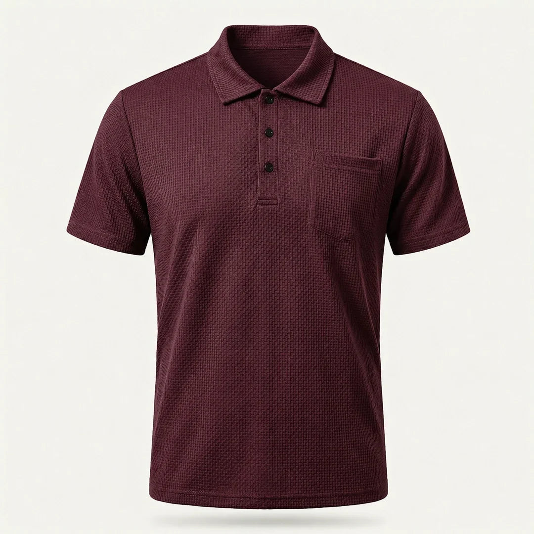 Capri - Men's Ultra Comfortable Pocket Polo Shirt