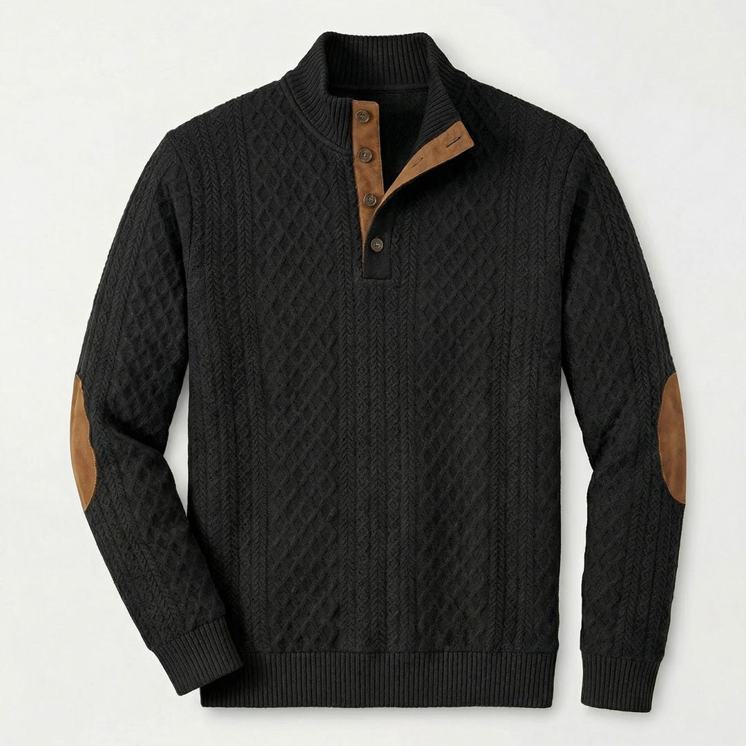 Crown - Men's Classic High Collar Pullover