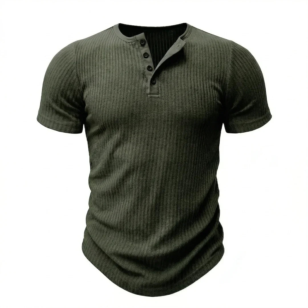 Siena - Men's Ultra Comfortable Henley Shirt